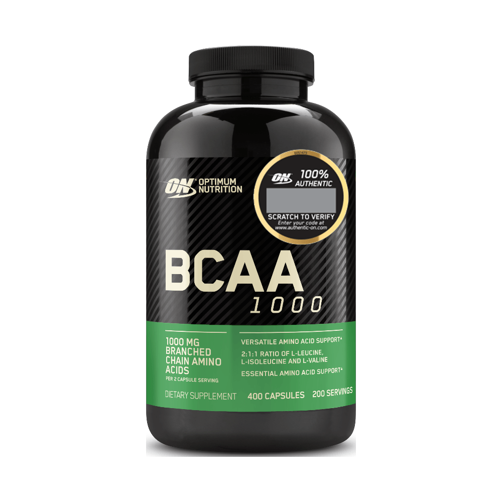 BCAA 1000 optimum nutrition BCAA 200 caps