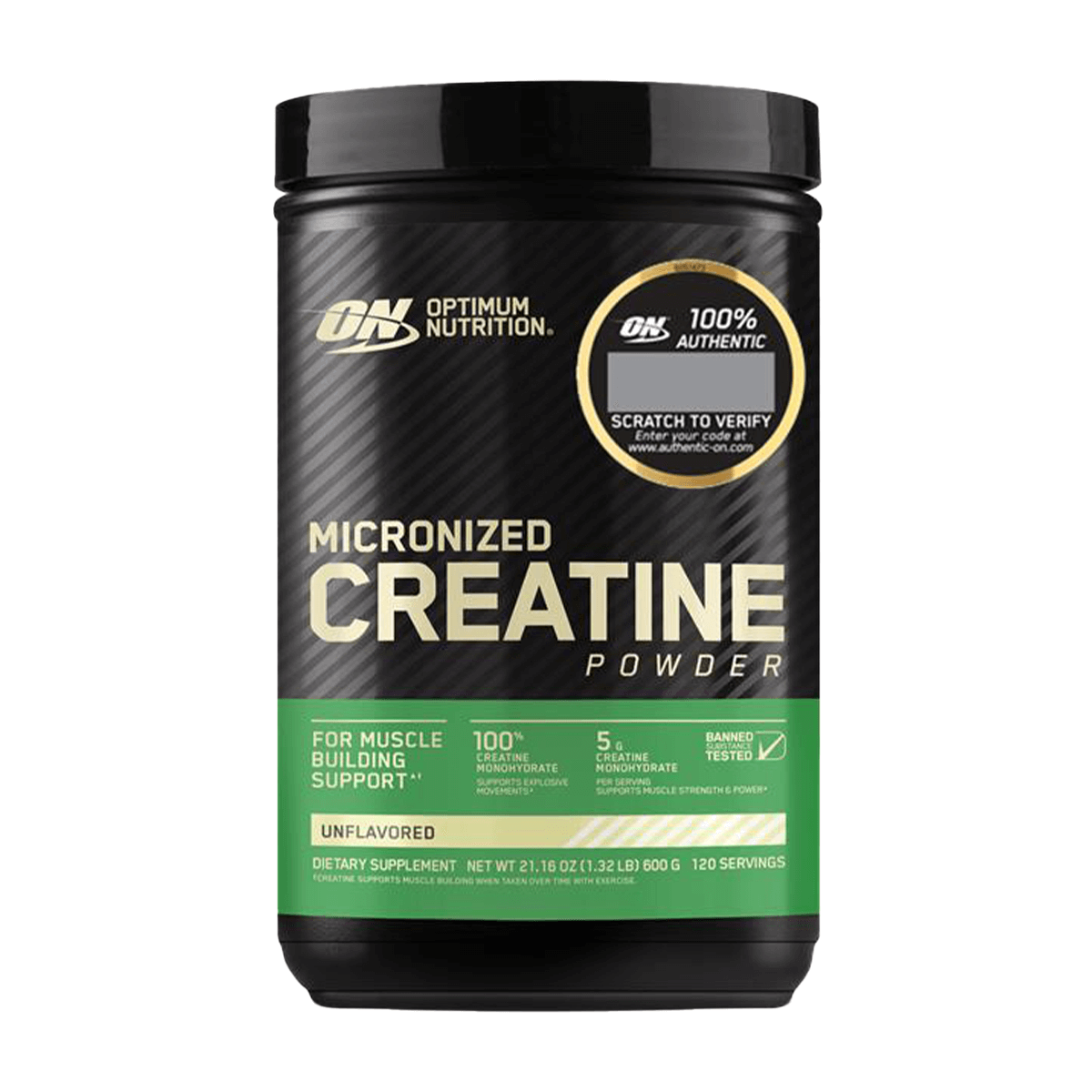 CREATINE MICRONIZED POWDER 600 GR. - OPTIMUM NUTRITION